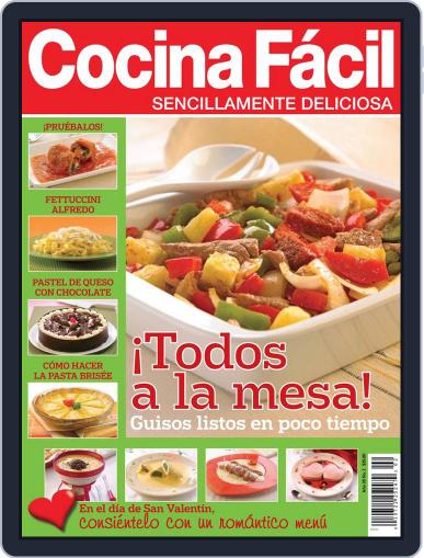 Cocina Fácil January 25th, 2011 Digital Back Issue Cover