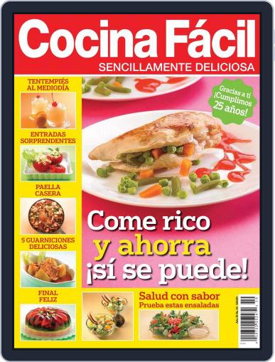 Cocina Fácil October 18th, 2010 Digital Back Issue Cover