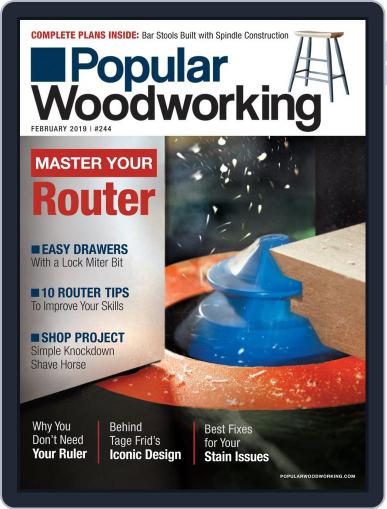 Popular Woodworking February 1st, 2019 Digital Back Issue Cover