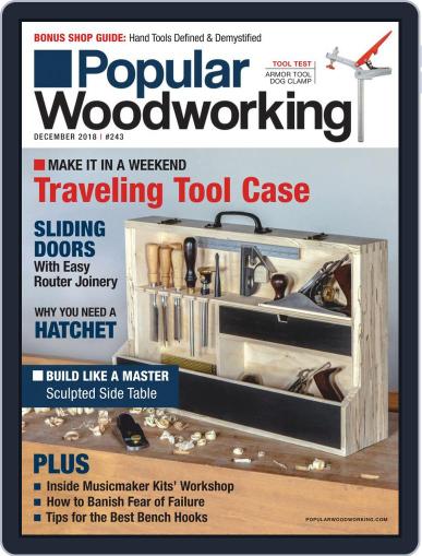 Popular Woodworking December 1st, 2018 Digital Back Issue Cover