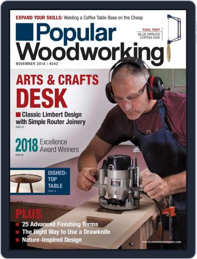 Popular Woodworking November 1st, 2018 Digital Back Issue Cover
