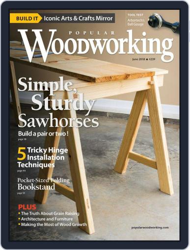 Popular Woodworking June 1st, 2018 Digital Back Issue Cover