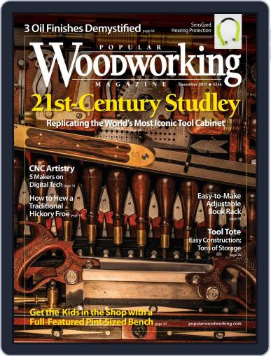 Popular Woodworking December 1st, 2017 Digital Back Issue Cover