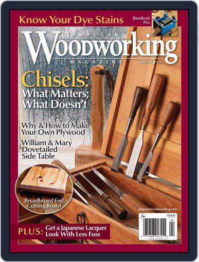 Popular Woodworking April 1st, 2017 Digital Back Issue Cover