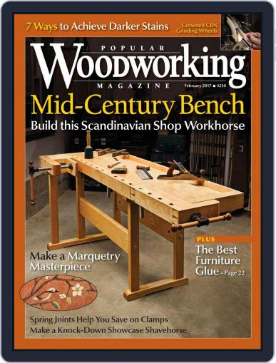Popular Woodworking February 1st, 2017 Digital Back Issue Cover