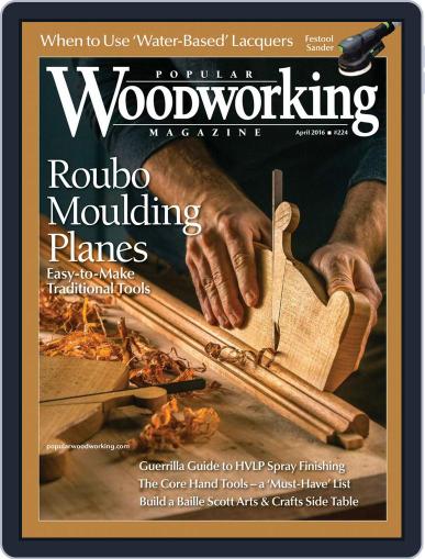Popular Woodworking March 1st, 2016 Digital Back Issue Cover
