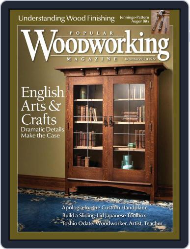 Popular Woodworking December 1st, 2015 Digital Back Issue Cover