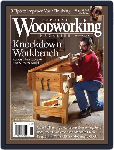 Popular Woodworking November 1st, 2015 Digital Back Issue Cover