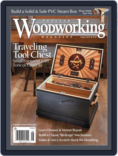 Popular Woodworking June 23rd, 2015 Digital Back Issue Cover