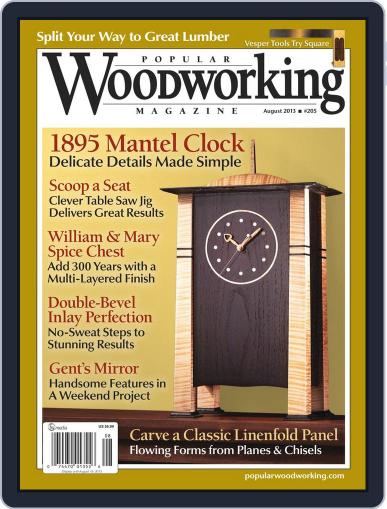 Popular Woodworking (Digital) June 25th, 2013 Issue Cover