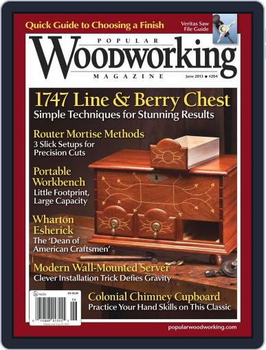 Popular Woodworking April 30th, 2013 Digital Back Issue Cover