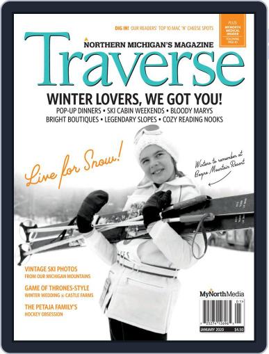 Traverse, Northern Michigan's January 1st, 2020 Digital Back Issue Cover