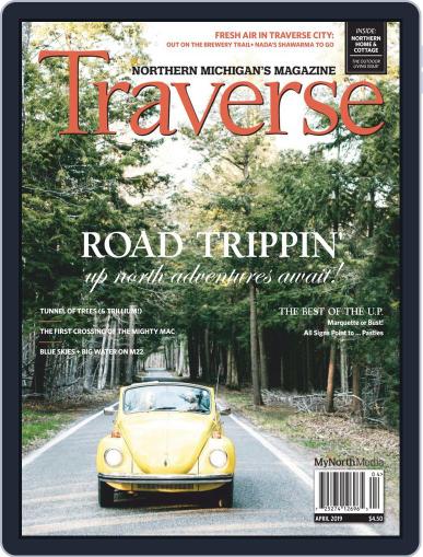 Traverse, Northern Michigan's April 1st, 2019 Digital Back Issue Cover
