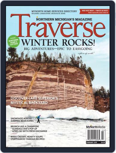 Traverse, Northern Michigan's February 1st, 2019 Digital Back Issue Cover