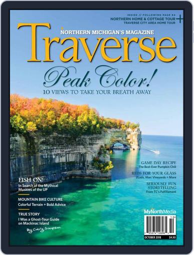 Traverse, Northern Michigan's October 1st, 2018 Digital Back Issue Cover