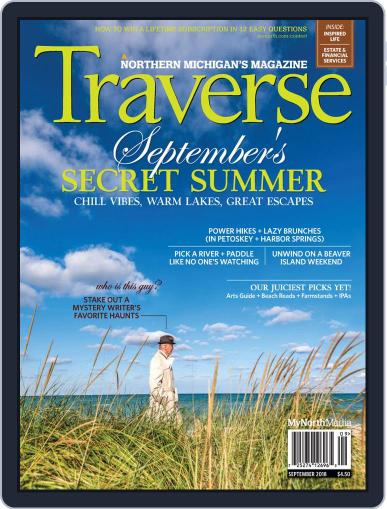 Traverse, Northern Michigan's September 1st, 2018 Digital Back Issue Cover