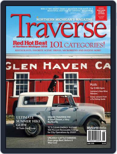 Traverse, Northern Michigan's June 1st, 2018 Digital Back Issue Cover