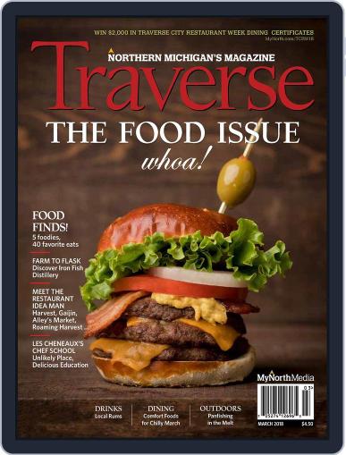 Traverse, Northern Michigan's March 1st, 2018 Digital Back Issue Cover