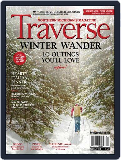 Traverse, Northern Michigan's February 1st, 2018 Digital Back Issue Cover