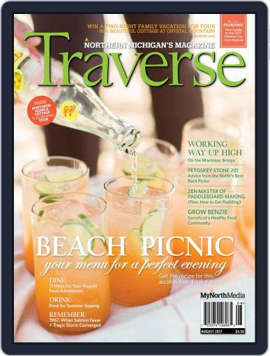 Traverse, Northern Michigan's August 1st, 2017 Digital Back Issue Cover