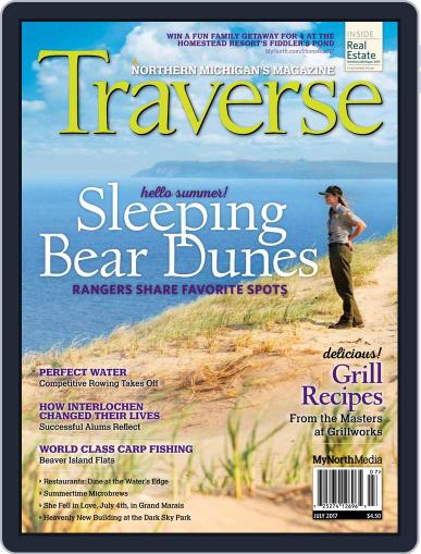 Traverse, Northern Michigan's July 1st, 2017 Digital Back Issue Cover