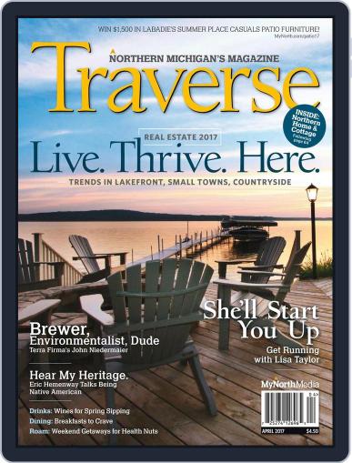 Traverse, Northern Michigan's March 16th, 2017 Digital Back Issue Cover