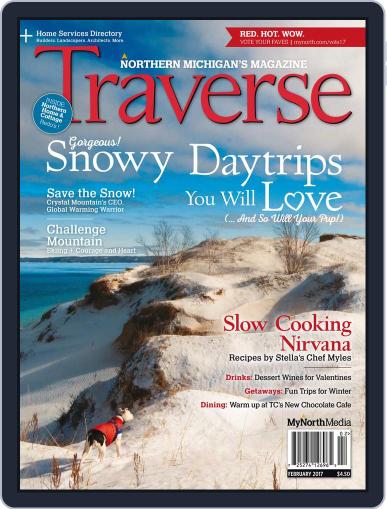 Traverse, Northern Michigan's February 1st, 2017 Digital Back Issue Cover