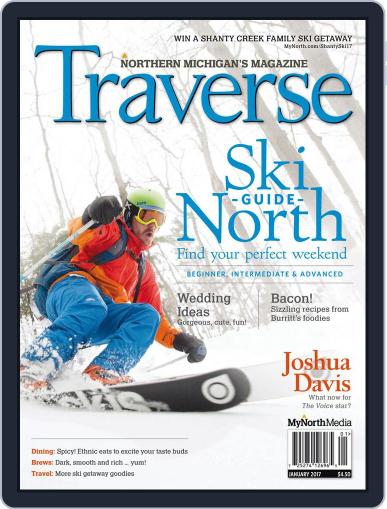 Traverse, Northern Michigan's January 1st, 2017 Digital Back Issue Cover