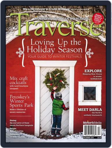 Traverse, Northern Michigan's December 1st, 2016 Digital Back Issue Cover