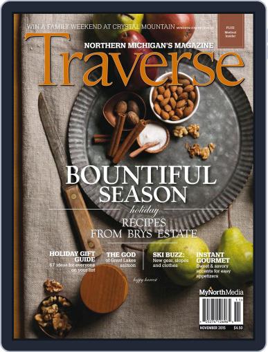 Traverse, Northern Michigan's November 1st, 2015 Digital Back Issue Cover
