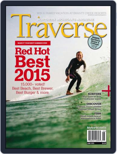 Traverse, Northern Michigan's June 1st, 2015 Digital Back Issue Cover