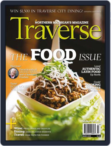 Traverse, Northern Michigan's March 1st, 2015 Digital Back Issue Cover