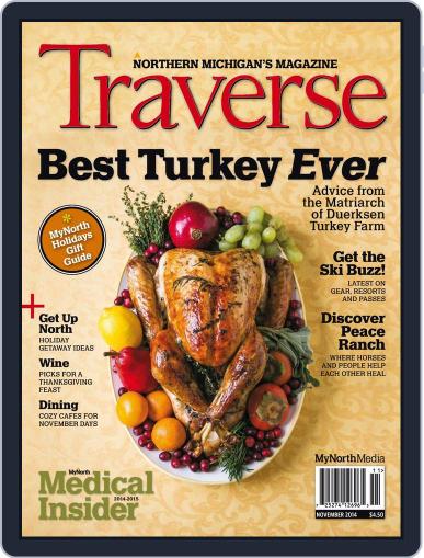 Traverse, Northern Michigan's October 21st, 2014 Digital Back Issue Cover