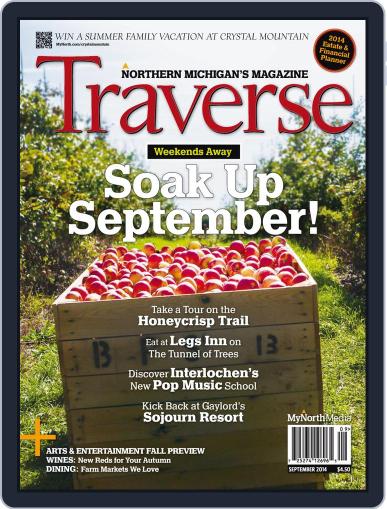Traverse, Northern Michigan's August 20th, 2014 Digital Back Issue Cover