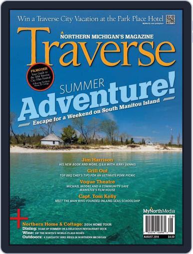 Traverse, Northern Michigan's August 4th, 2014 Digital Back Issue Cover