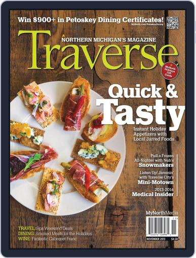Traverse, Northern Michigan's October 19th, 2013 Digital Back Issue Cover