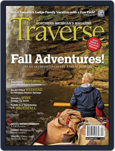 Traverse, Northern Michigan's August 21st, 2013 Digital Back Issue Cover