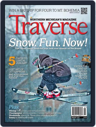 Traverse, Northern Michigan's December 18th, 2012 Digital Back Issue Cover