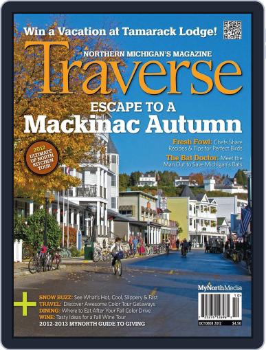 Traverse, Northern Michigan's September 20th, 2012 Digital Back Issue Cover
