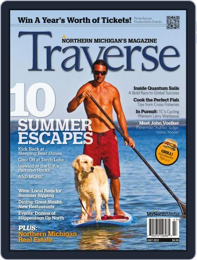 Traverse, Northern Michigan's June 25th, 2012 Digital Back Issue Cover