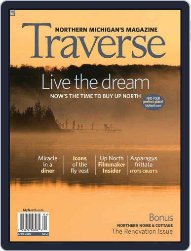 Traverse, Northern Michigan's March 18th, 2009 Digital Back Issue Cover