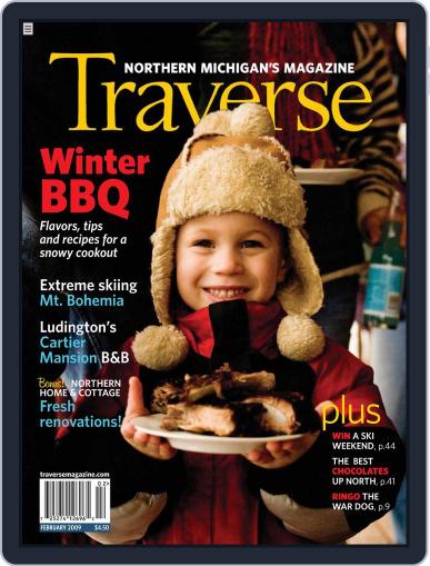 Traverse, Northern Michigan's January 16th, 2009 Digital Back Issue Cover
