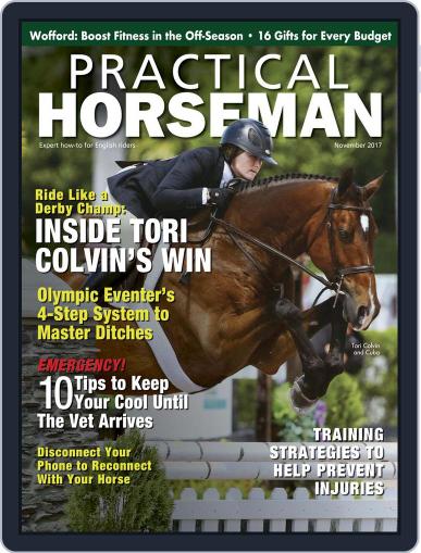 Practical Horseman November 1st, 2017 Digital Back Issue Cover