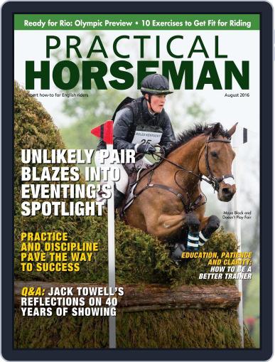 Practical Horseman July 19th, 2016 Digital Back Issue Cover