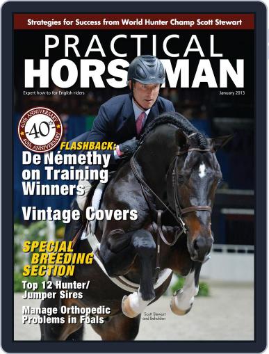 Practical Horseman December 26th, 2012 Digital Back Issue Cover