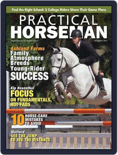 Practical Horseman November 12th, 2012 Digital Back Issue Cover