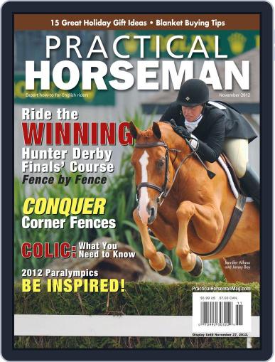Practical Horseman October 8th, 2012 Digital Back Issue Cover