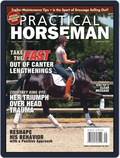 Practical Horseman August 13th, 2012 Digital Back Issue Cover