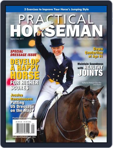 Practical Horseman August 15th, 2011 Digital Back Issue Cover