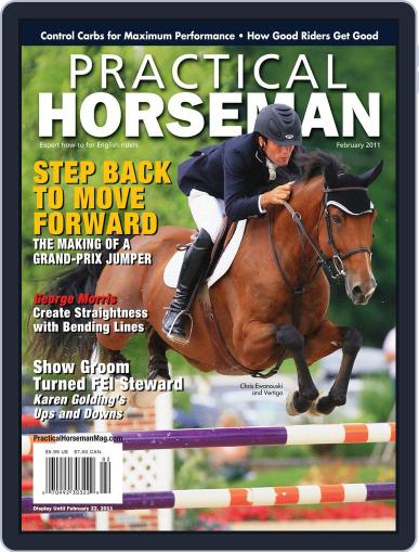 Practical Horseman January 25th, 2011 Digital Back Issue Cover